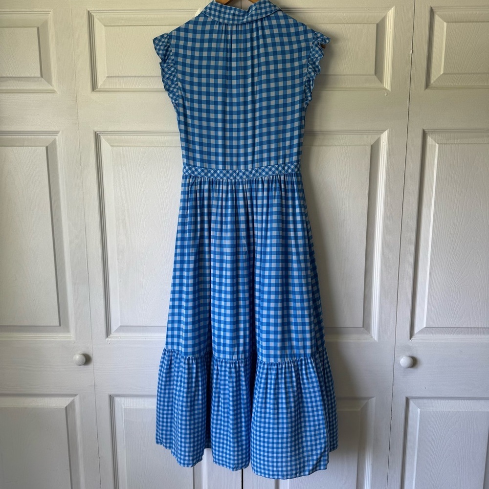 Draper James Flutter Sleeve Patio Shirtdress – Size 2 - Picture 11 of 16